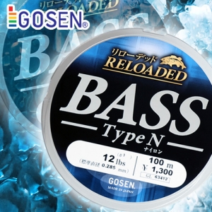 고센-GL63410/TYPE N / 리로디드 배스 타입 N / 나일론/ 100m