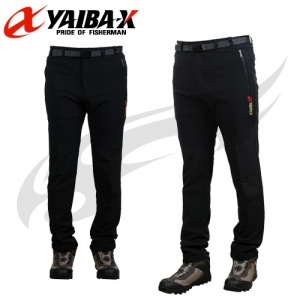 야이바엑스-야이바바지 KYJP-06BK 블랙 여름용 / 아웃도어 스판덱스 피싱 팬츠 / 테프론 라이크라 쿨맥스 소재