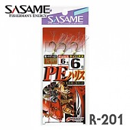 사사메 PE목줄 플래셔 치누(금) R-201