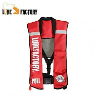 루어팩토리-LFV-04자동팽창식구명복 레드/선상구명복 (120KG)