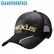 시마노-CA-132N CARBON BK F / 넥서스 카본 프린트 하프 메쉬 캡 / 낚시모자 /모자