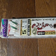 사사메-D-561선상볼락카드채비/볼락낚시바늘/볼락루어 사사메-볼락/아지/고등어채비 D-561 5-1.0-1.5